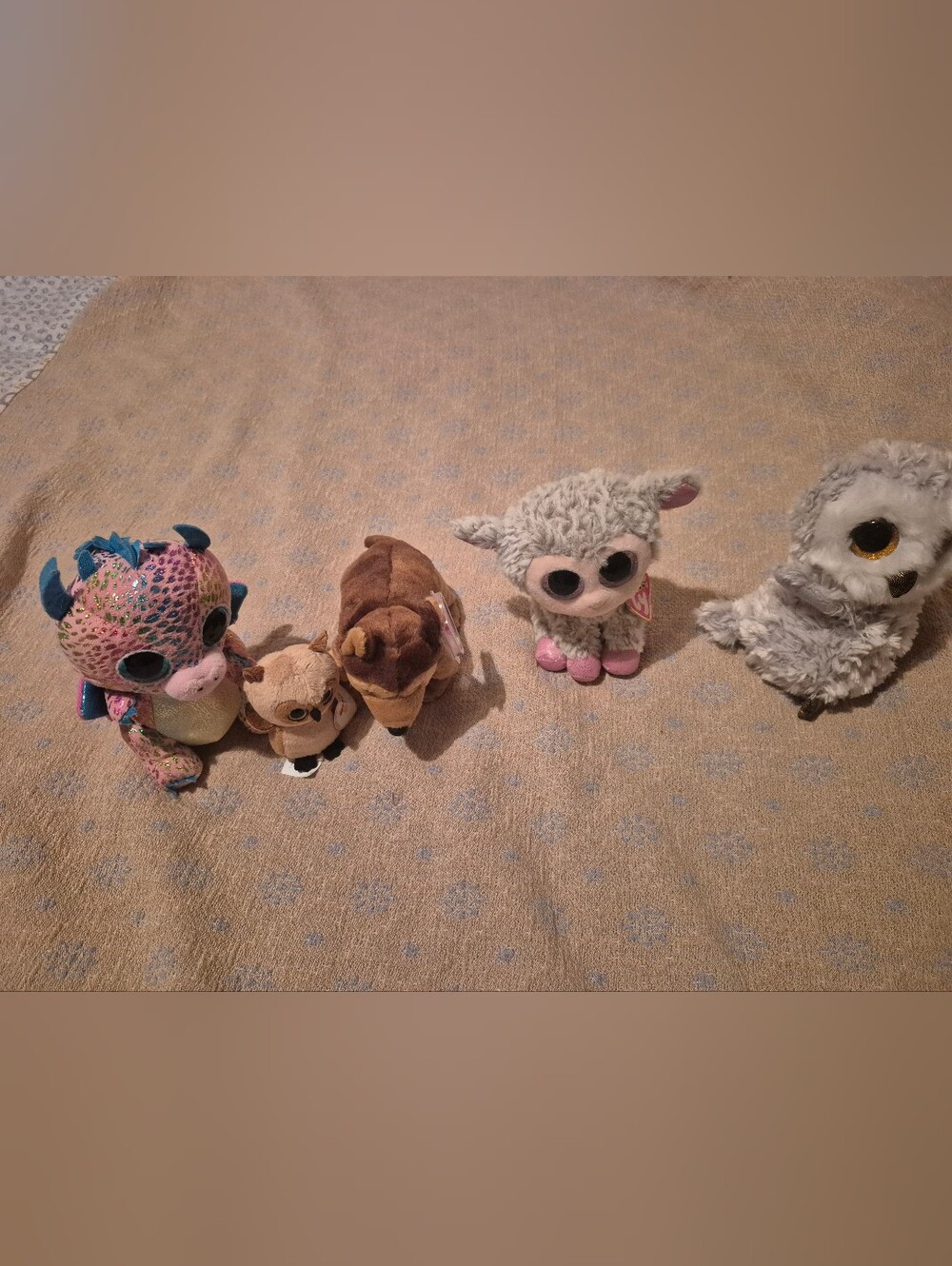 Ty Beanie Baby Bundle Of 5- 3 With Tags